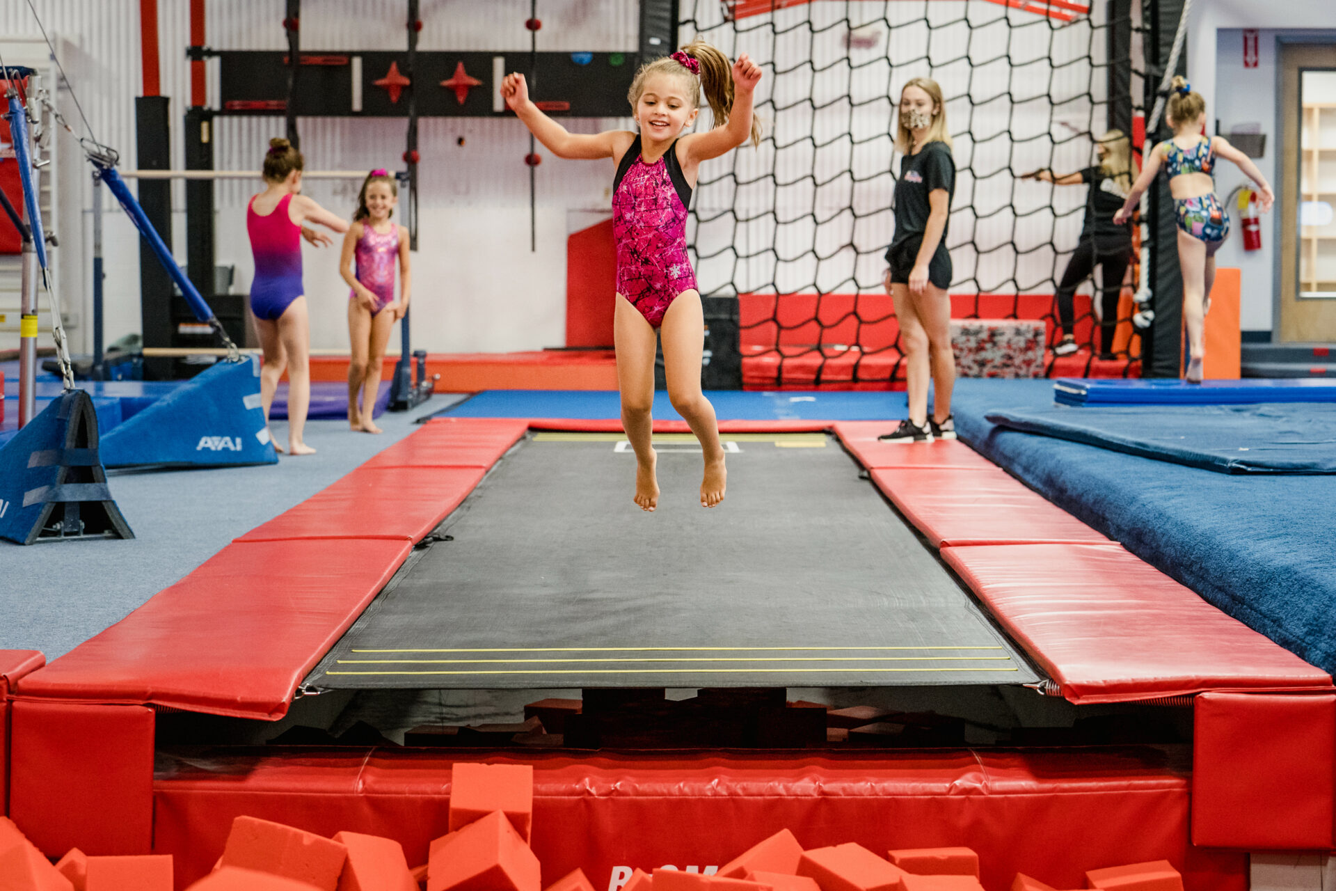 Bouncing To Fitness Trampoline Gymnastics Classes Near Me